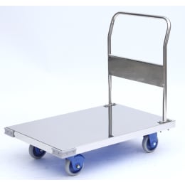 静音大型台車 SUSカバー仕様 handle固定 SUS-302GS