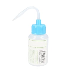 NT洗瓶 カラーキャップ 細口 100mL 色7 LB ライトブルー