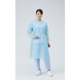アイソレーションガウン グリーン 100入