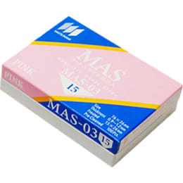 MASコートスライドグラス MAS-03 桃 100枚