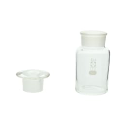 共通広口試薬びん 透明 120mL 017070-120A
