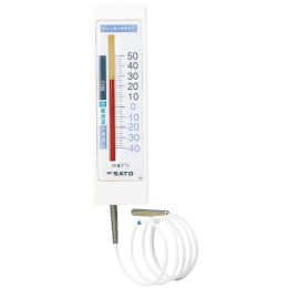 佐藤計量器製作所 冷蔵庫用チェッカーメイトII1針 -40~50℃ 1716-00