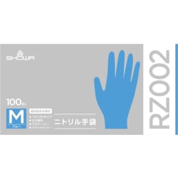 ニトリル手袋 RZ002 M 100枚