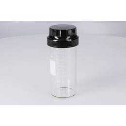 目盛付バイアル(水質検査びん) WT-150 150mL フェノール樹脂キャップ/ダブルフッ素PTFE 無色/標準セット 20本 206017