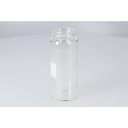 日電理化硝子 目盛付きバイアル(水質検査瓶)WT-150 150mL 無色 瓶のみ 10本 206030