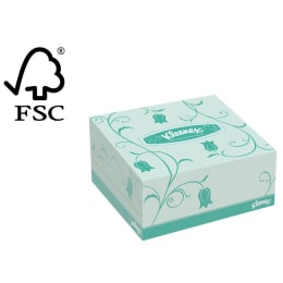 日本製紙クレシア クリネックス ティシュー ハーフ 100W 1/2カット 2枚重ね 43051 100組×96箱