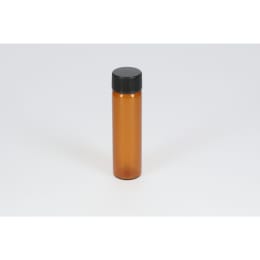 日電理化硝子 ねじ口瓶 S-5 12mL 茶色 フェノールキャップ フッ素PTFE/シリコンパッキングセット 100組 250319