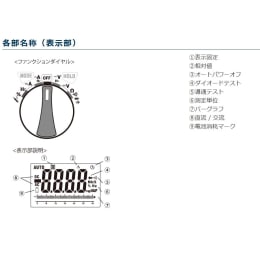 クランプ付デジタルマルチメータ MC-02