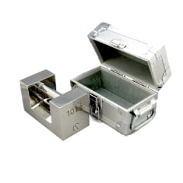 SUS鋼製まくら型分銅 10kg M2校正・ケース付