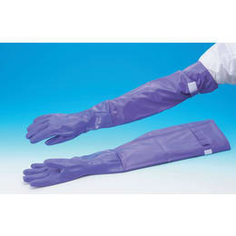 【販売終了】ビニール手袋腕カバー付き L