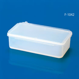 PFA角型バット F-1042 PFA角型バット 蓋付 F-1042-001