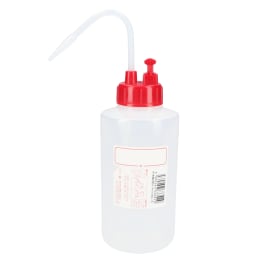 NT洗瓶 B型 弁付 カラーキャップ 500mL 色11 PU パープル