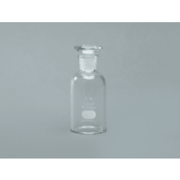 試薬びん 細口 白 1L IWAKI