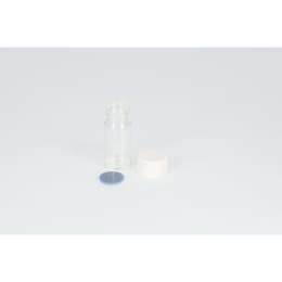 日電理化硝子 ねじ口瓶 SV-5 5mL 無色 メラミンキャップ フッ素PTFE/シリコンパッキングセット 100組 250905
