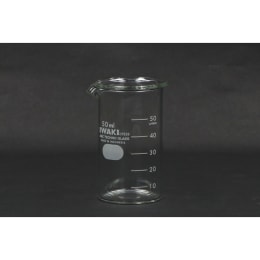 トールビーカー 目安目盛付き 50mL