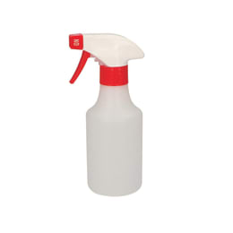 PEスプレーボトル SMタイプ 300mL 赤霧ガン B031-01+T-95アカ