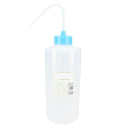 NT洗瓶 BII型 カラーキャップ 広口 1L 色7 LB ライトブルー