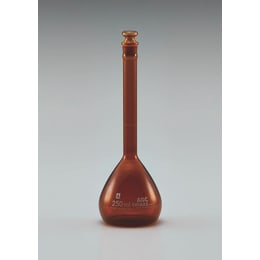 メスフラスコ ニューエクセレント 茶 250mL