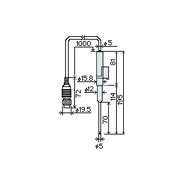 東亜DKK 微量用pH複合電極 ELP-035