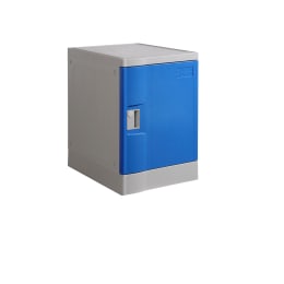 組み立てプラスチックロッカー MT-TPLA382S(BL)