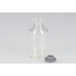 低アルカリ瓶 NV-30 30mL 無色 液状用ブチルゴム(大)付 50組 208147