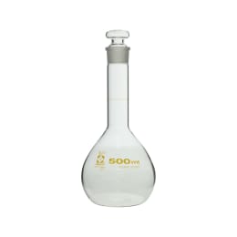 メスフラスコ 短形 500mL