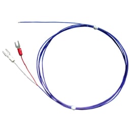 極細被覆K熱電対 先端溶接 TWK-0.1-2 Y端子
