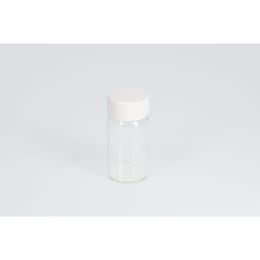 日電理化硝子 ねじ口瓶 無色 SV-20 20mL PPキャップ フッ素PTFE/シリコンパッキン 組合せセット 50組 250669