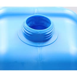 扁平缶 ノズル無 20L ブルー 0207BL