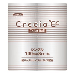 クレシアEFトイレットロール 100m 8×8包