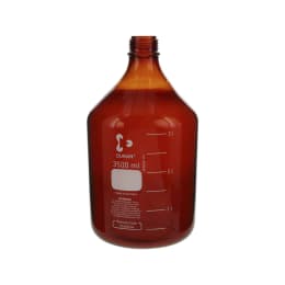ねじ口びん(メジュームびん) 茶褐色 びんのみ 3.5L 017210-35004