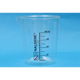 ビーカー 目盛付き PMP製 400mL