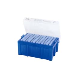 プラチナ柔フィルター付チップ 10μL WF-10RS 滅菌 ラック 96本×10ラック