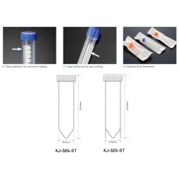 遠沈管 50mL φ28×118 50本入 KJ326