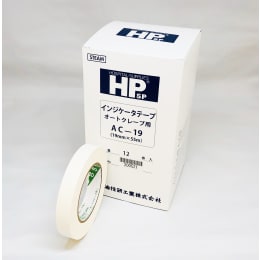 インジケータテープ オートクレーブ用 AC-19 幅19mm×55m巻 12入