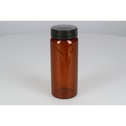 日電理化硝子 ねじ口瓶 SV-150 150mL 茶色 フェノールキャップ フッ素PTFE/ニトリルパッキングセット 20組 251095