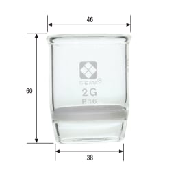 ガラスろ過器 るつぼ形 2GP16