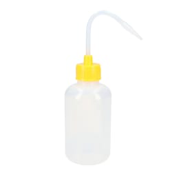 NT洗瓶 カラーキャップ 細口 250mL 色1 LY レモンイエロー