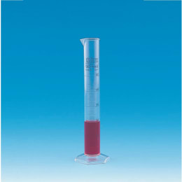 メスシリンダー 青目盛 PMP 50mL