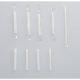 アルコール検知器用ストロー 252 φ7×70mm 個装 480入