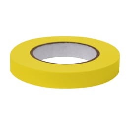 カラーコードテープ 19.05mm×54m YELLOW 4入 SENK-T25-2