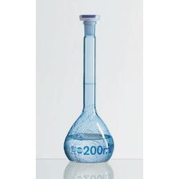PURコーティングメスフラスコ 50mL 広口