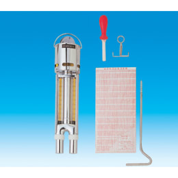小型アスマン通風乾湿計用温度計 一般品