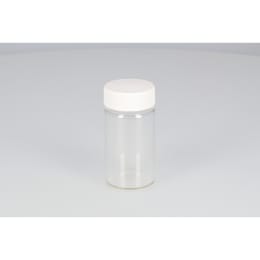 ねじ口瓶 無色 SV-50A 50mL メラミン白キャップ フッ素PTFE/ニトリルパッキン 組合せ 50組 2501871