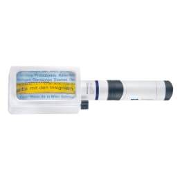 置き型ライトルーペ 2.8倍 75×100 double lens 1582-64