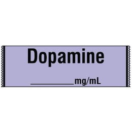 麻酔薬ラベル13 Dopamine SA-281 12.7m