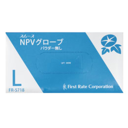 スムースNPVグローブ FR-5718 L 100枚
