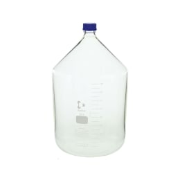 ねじ口びん(メジュームびん) 青キャップ付 20L 017200-20000