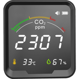 CO2モニター 卓上・壁掛け型 BS-CO2D-PTH-9C