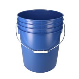 トスロン密閉容器 本体のみ 丸形 20L ブルー
